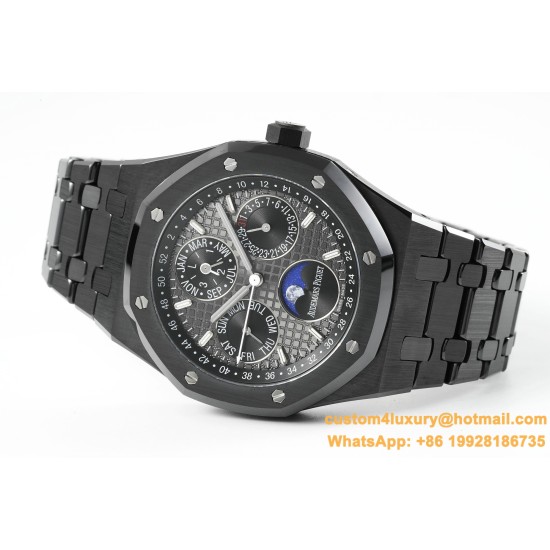 Royal Oak Perpetual Cal 26579 Cer/Cer Blk/Stk APSF V2 A5134(CHS)