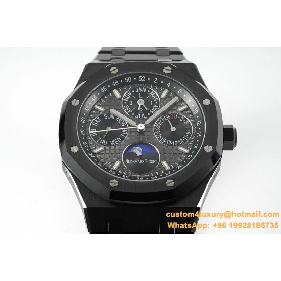 Royal Oak Perpetual Cal 26579 Cer/Cer Blk/Stk APSF V2 A5134(CHS)