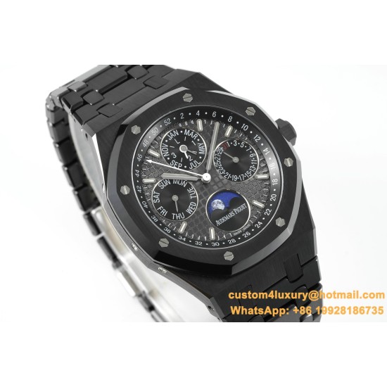 Royal Oak Perpetual Cal 26579 Cer/Cer Blk/Stk APSF V2 A5134(CHS)