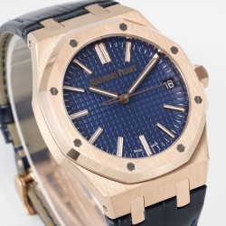Royal Oak 41mm 15510 RG/LE Blue/Stk APSF A4302 Super Clone