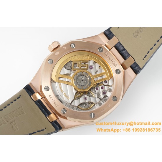 Royal Oak 41mm 15510 RG/LE Blue/Stk APSF A4302 Super Clone