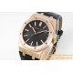 Royal Oak 41mm 15510 RG/LE Black/Stk APSF A4302 Super Clone