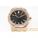 Royal Oak 41mm 15510 RG/LE Black/Stk APSF A4302 Super Clone