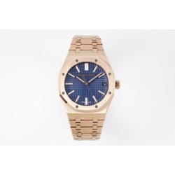 Royal Oak 41mm 15510 RG/RG Blue/Stk APSF A4302 Super Clone