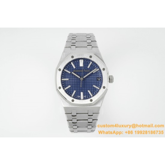 Royal Oak 41mm 15510 SS/SS Blue/Stk APSF A4302 Super Clone