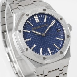 Royal Oak 41mm 15510 SS/SS Blue/Stk APSF A4302 Super Clone