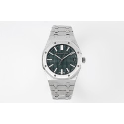 Royal Oak 41mm 15510 SS/SS Green/Stk APSF A4302 Super Clone