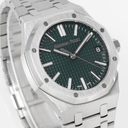 Royal Oak 41mm 15510 SS/SS Green/Stk APSF A4302 Super Clone