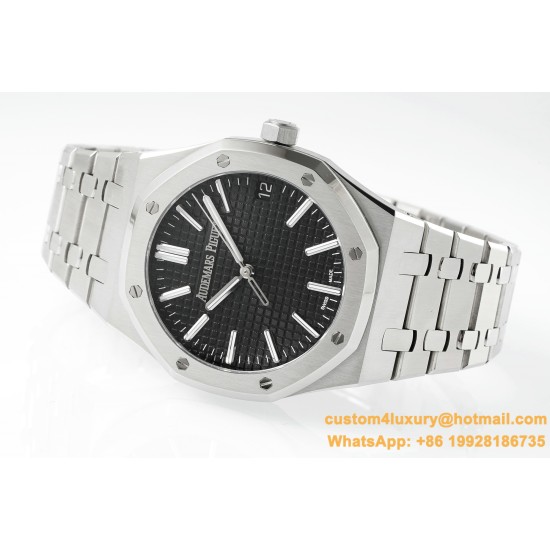 Royal Oak 41mm 15510 SS/SS Grey/Stk APSF A4302 Super Clone