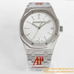 Royal Oak 50th Anniverary 41mm 15510 SS/SS White ORF SA4302 Super Clone