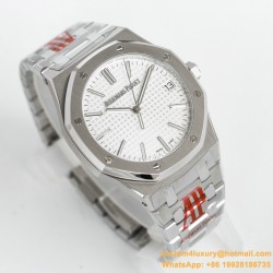 Royal Oak 50th Anniverary 41mm 15510 SS/SS White ORF SA4302 Super Clone