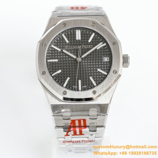 Royal Oak 50th Anniverary 41mm 15510 SS/SS Grey ORF SA4302 Super Clone