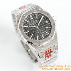 Royal Oak 50th Anniverary 41mm 15510 SS/SS Grey ORF SA4302 Super Clone