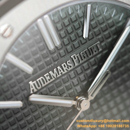 Royal Oak 50th Anniverary 41mm 15510 SS/SS Grey ORF SA4302 Super Clone