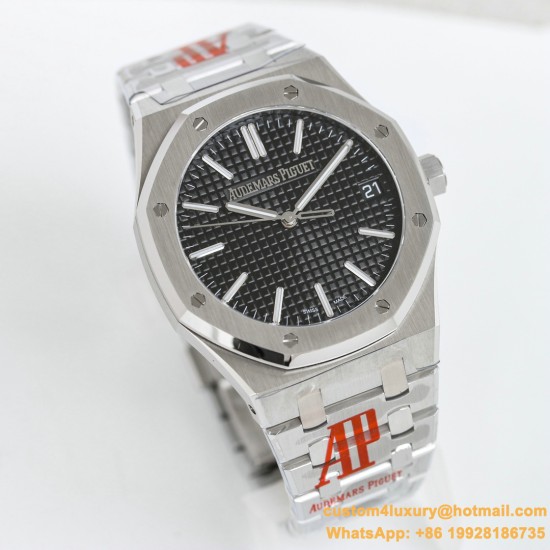 Royal Oak 50th Anniverary 41mm 15510 SS/SS Black ORF SA4302 Super Clone
