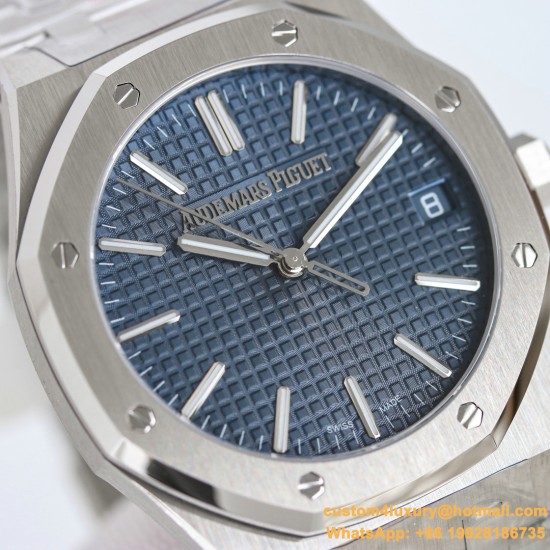 Royal Oak 50th Anniverary 41mm 15510 SS/SS Blue ORF SA4302 Super Clone