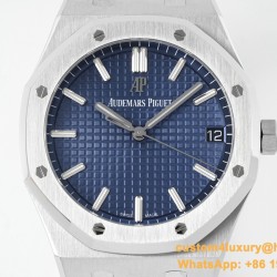 Royal Oak 41mm 15500 SS/SS Blue/Stk ZF V3 A4302 Super Clone
