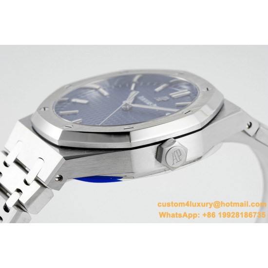 Royal Oak 41mm 15500 SS/SS Blue/Stk ZF V3 A4302 Super Clone