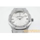Royal Oak 41mm 15500 SS/SS White/Stk ZF V3 A4302 Super Clone