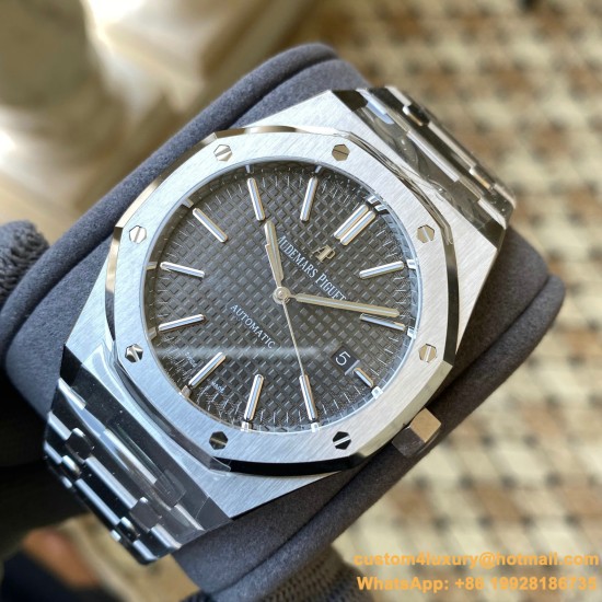 Royal Oak 15400 SS/SS Grey Dial APSF SA3120 Super Clone