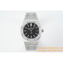 Royal Oak 15400 SS/SS Black/Stk APSF SA3120 Super Clone