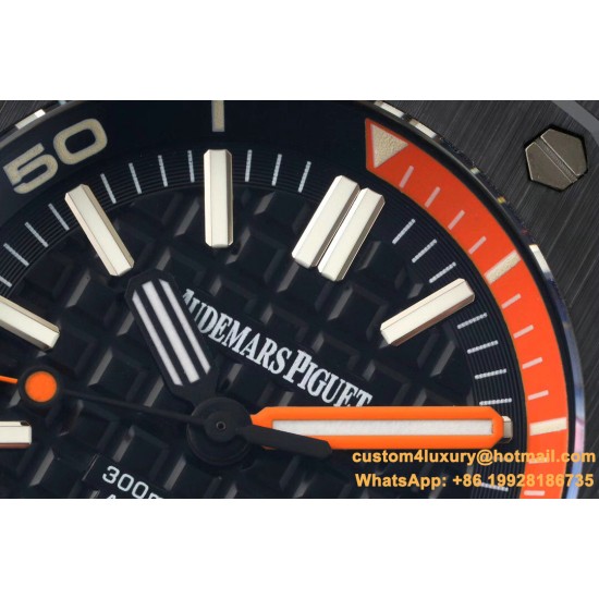 Royal Oak Diver 15707 CER/RU Black IPF A3120