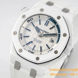 Royal Oak Diver 15707 CER/RU White IPF A3120
