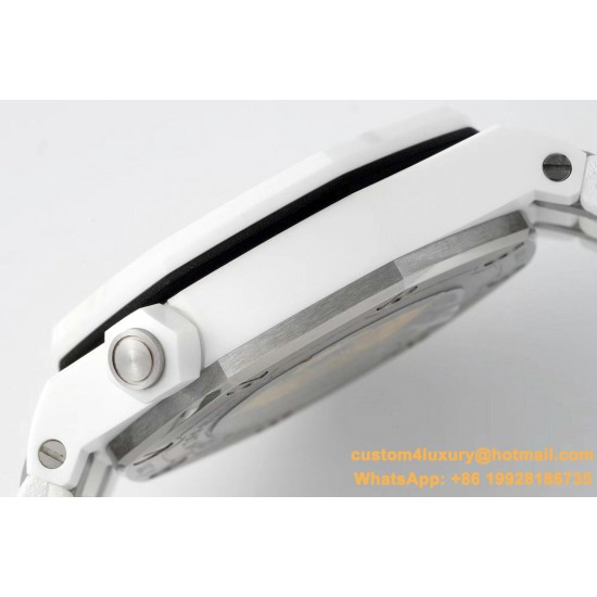 Royal Oak Diver 15707 CER/RU White IPF A3120