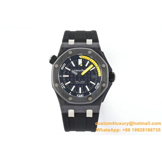 Royal Oak Diver 15707 CER/RU Black IPF A3120