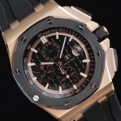 Royal Oak Offshore 44mm RG/RU Black/Stk APF A3126