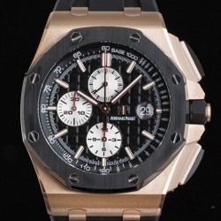 Royal Oak Offshore 44mm RG/RU Black/White APF A3126