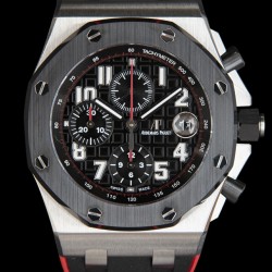 Royal Oak Offshore 42mm SS/RU Black/Num APF A3126