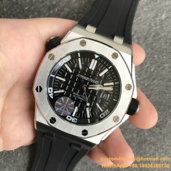 Royal Oak Offshore Diver 15710 42mm SS/RU Black JF SA3120 Super Clone