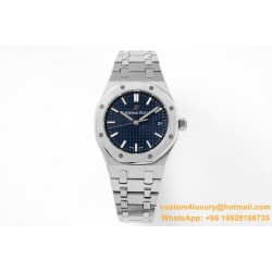 Royal Oak 77350 Ladies 34mm SS/SS Blue Dial 8F A5800
