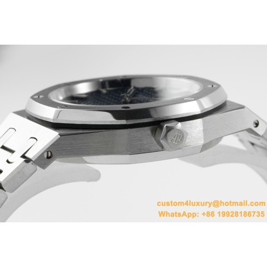 Royal Oak 77350 Ladies 34mm SS/SS Blue Dial 8F A5800