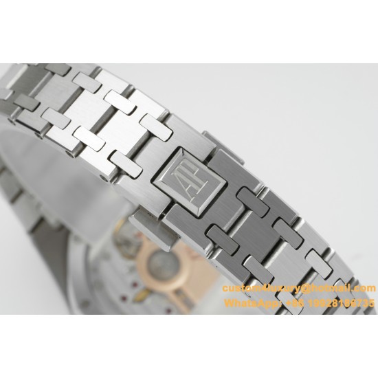 Royal Oak 77350 Ladies 34mm SS/SS Blue Dial 8F A5800
