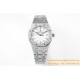 Royal Oak 77350 Ladies 34mm SS/SS White Dial 8F A5800