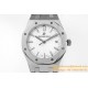 Royal Oak 77350 Ladies 34mm SS/SS White Dial 8F A5800