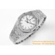 Royal Oak 77350 Ladies 34mm SS/SS White Dial 8F A5800