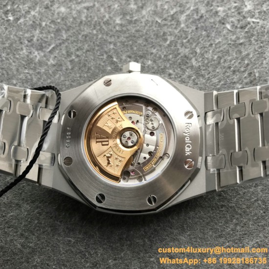 Royal Oak 41mm 15500 SS/SS White/Stk ZF V3 A4302 Super Clone