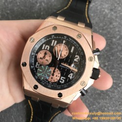 Audemars Piguet- Royal Oak Offshore 2019 42MM Black RG/LE JF 26470OR A3126
