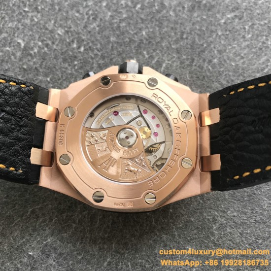 Audemars Piguet- Royal Oak Offshore 2019 42MM Black RG/LE JF 26470OR A3126