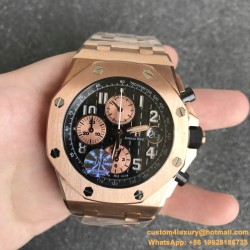 Audemars Piguet - Royal Oak Offshore 2019 42MM Black RG/RG JF 26470OR A3126