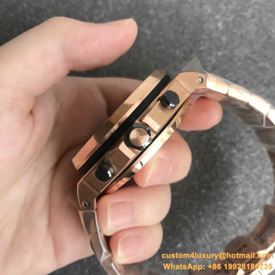 Audemars Piguet - Royal Oak Offshore 2019 42MM Black RG/RG JF 26470OR A3126