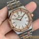 Royal Oak Ladies 33mm RG/SS Diamond/White JF Swiss Qtz