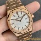 Royal Oak Ladies 33mm RG/RG White JF Swiss Qtz