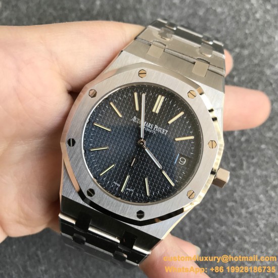 Royal Oak Jumbo Extra Thin 15202 SS/SS Blue XF V2 A2121