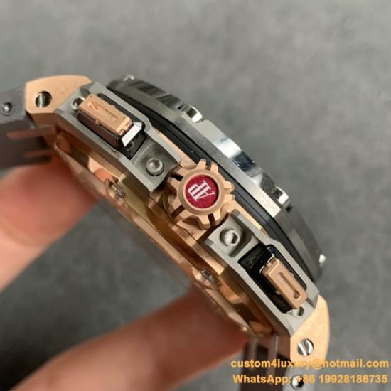 Audemars Piguet - AP ROO Michael Schumacher RG/RU Black JF A3126 Mod
