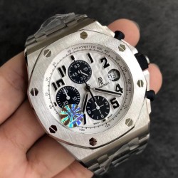 Royal Oak Offshore 26170ST 42mm SS/SS White Dial JF A7750