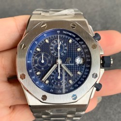 Royal Oak Offshore 26237ST 42mm SS/SS Blue Dial JF A7750